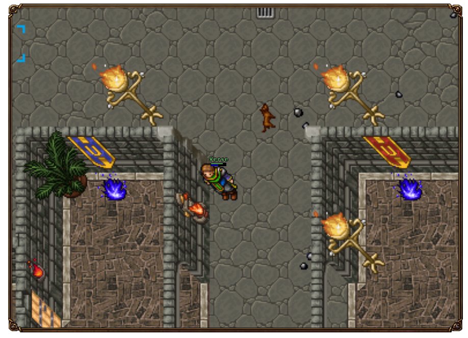 Interface de entrada da Arena 1x1