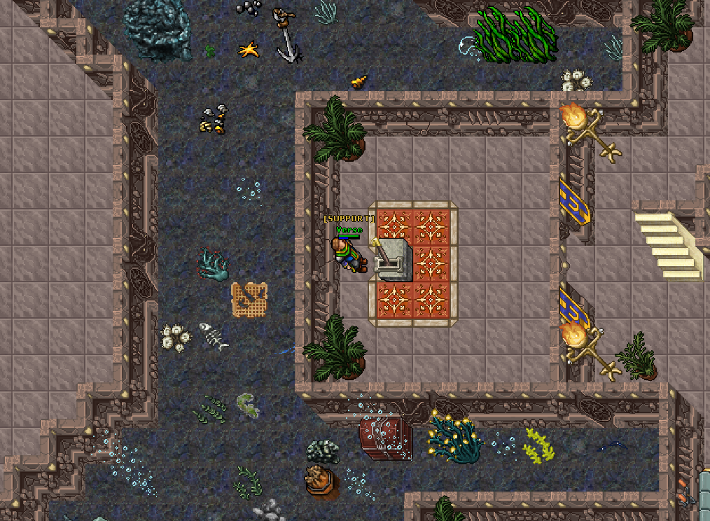 Arena do modo Grupo de Shortcut Bosses