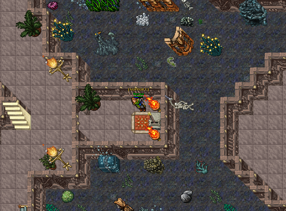 Arena do modo Solo de Shortcut Bosses